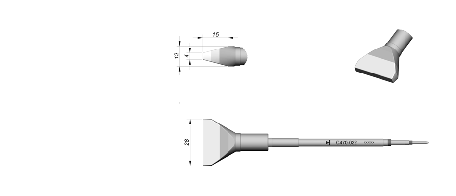 C470022 - Cartridge for T470 Comfort handpiece